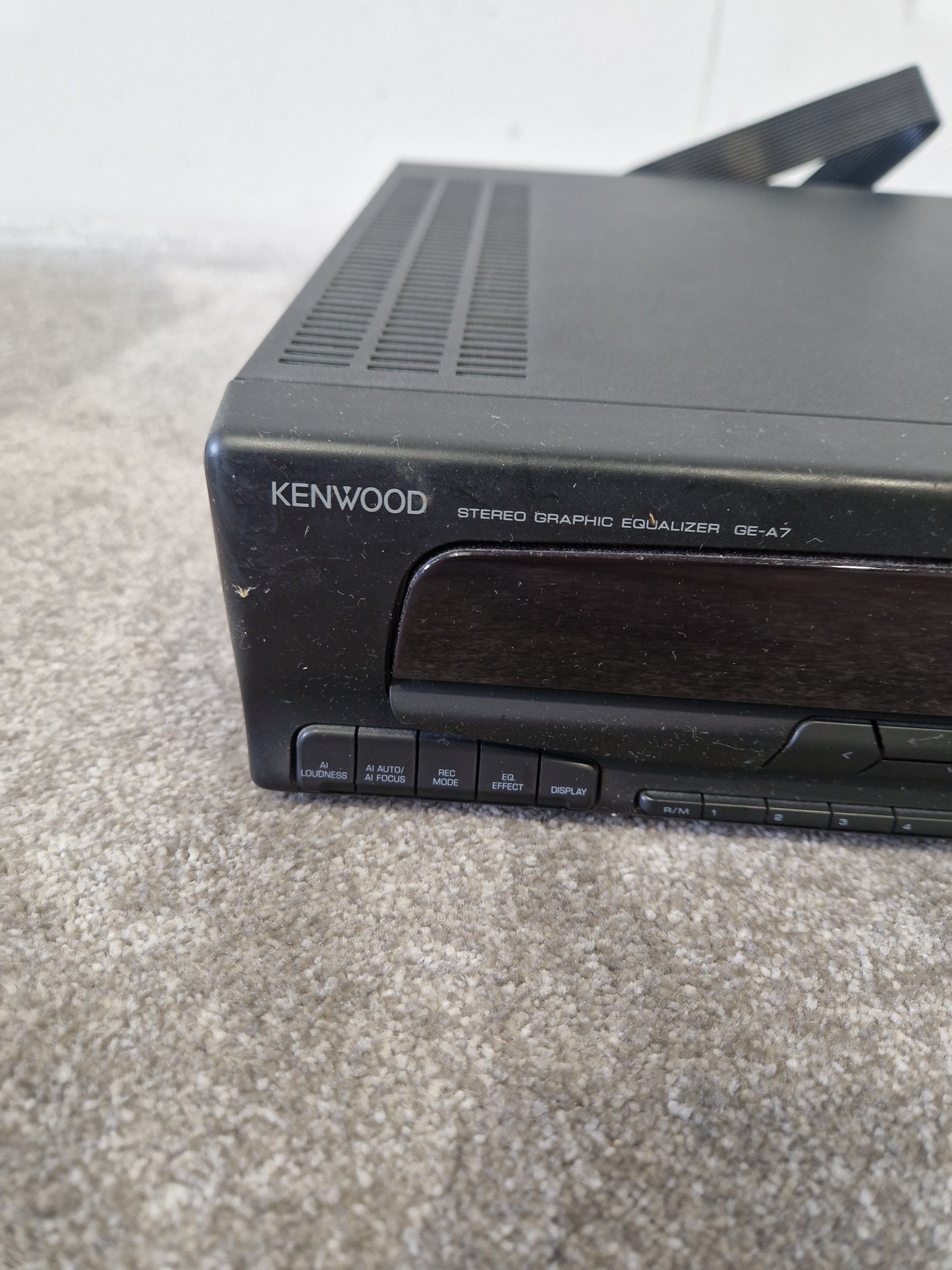 Kenwood GE-A7 – 7-Band Graphic Equalizer – Excellent w/ Original Box