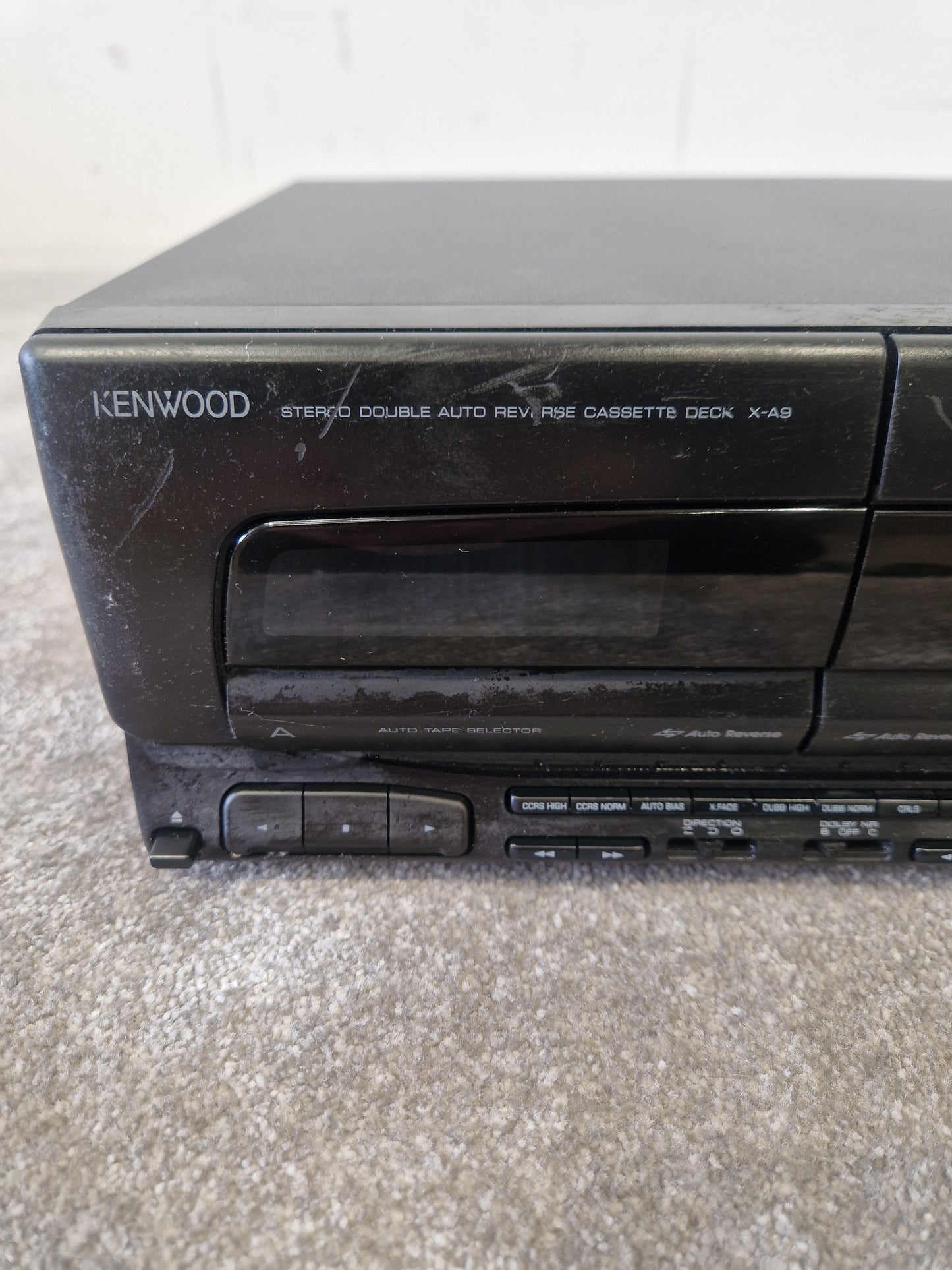 Kenwood X-A9 – UD-Series Cassette Deck – Very Good w/ Original Box
