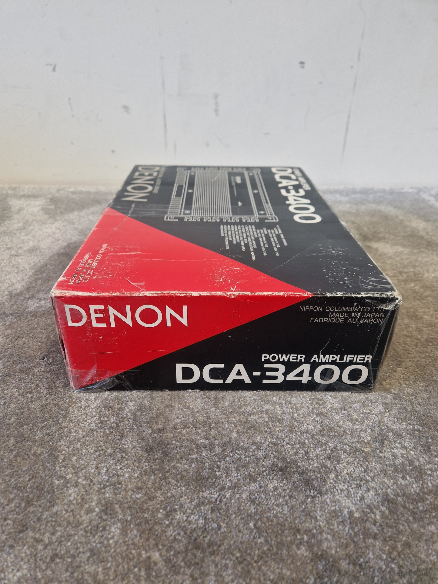 Denon DCA-3400 - High-Quality Car Audio Amplifier, 2-Channel - Very Good w/ Original Box & Manuals