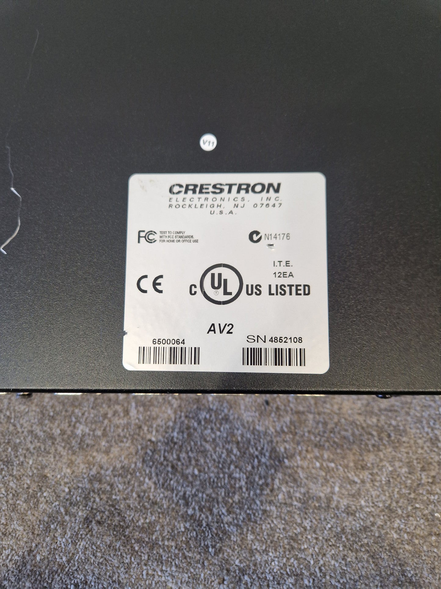 Crestron AV2 – Dual-Bus AV Control Processor – Very Good