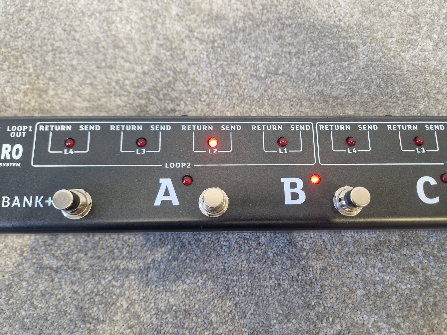 Joyo PXL8 Pro – 8 FX Loops & MIDI Programmable Switcher – Excellent
