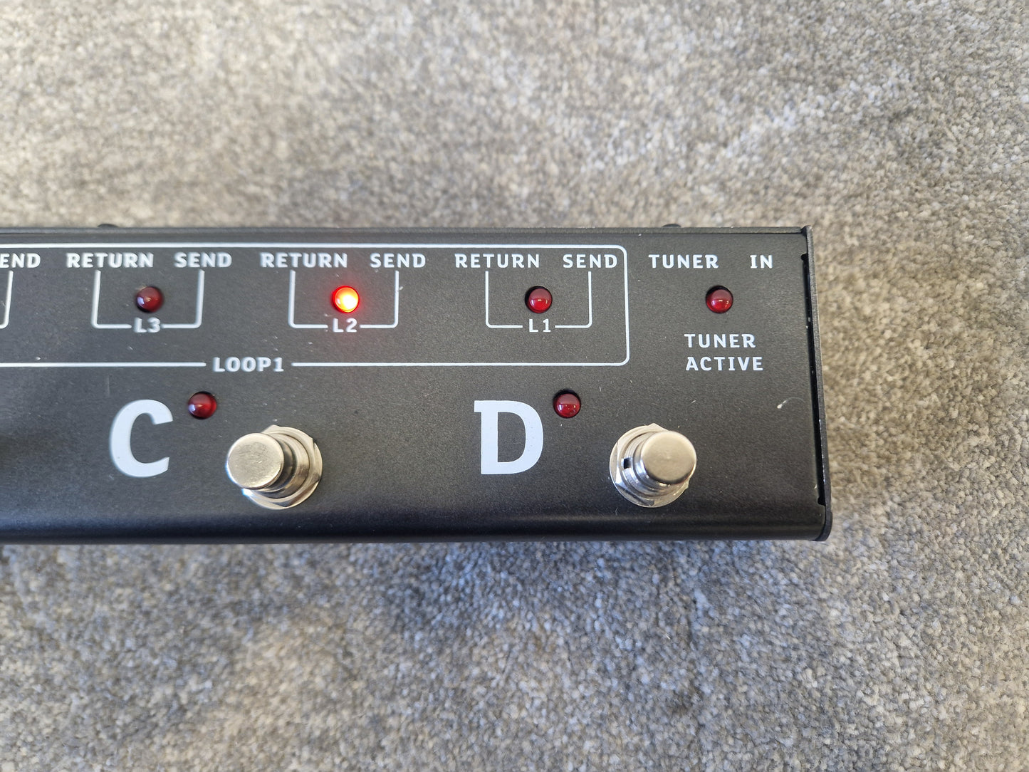 Joyo PXL8 Pro – 8 FX Loops & MIDI Programmable Switcher – Excellent