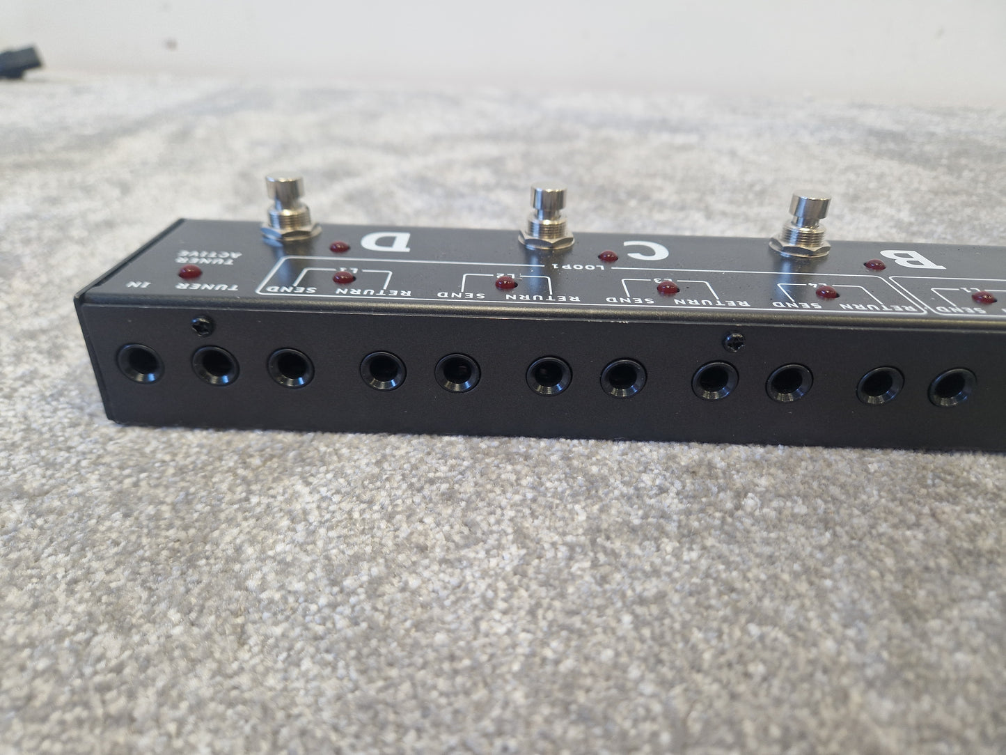 Joyo PXL8 Pro – 8 FX Loops & MIDI Programmable Switcher – Excellent