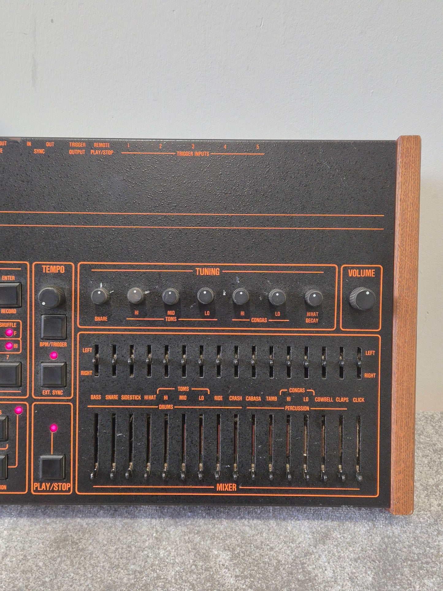 LM2 Linndrum Machine - Extremely Rare Drum Sounds Machine - Very Good