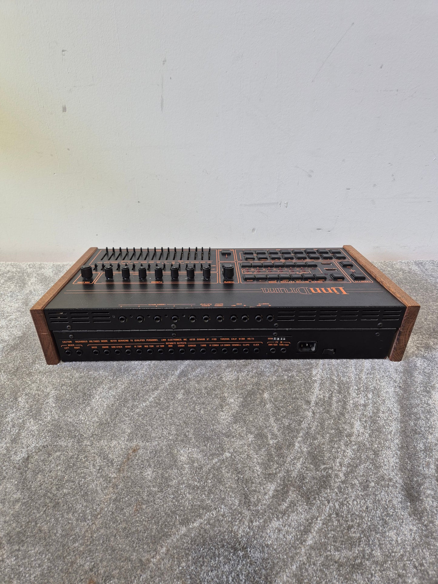 LM2 Linndrum Machine - Extremely Rare Drum Sounds Machine - Very Good