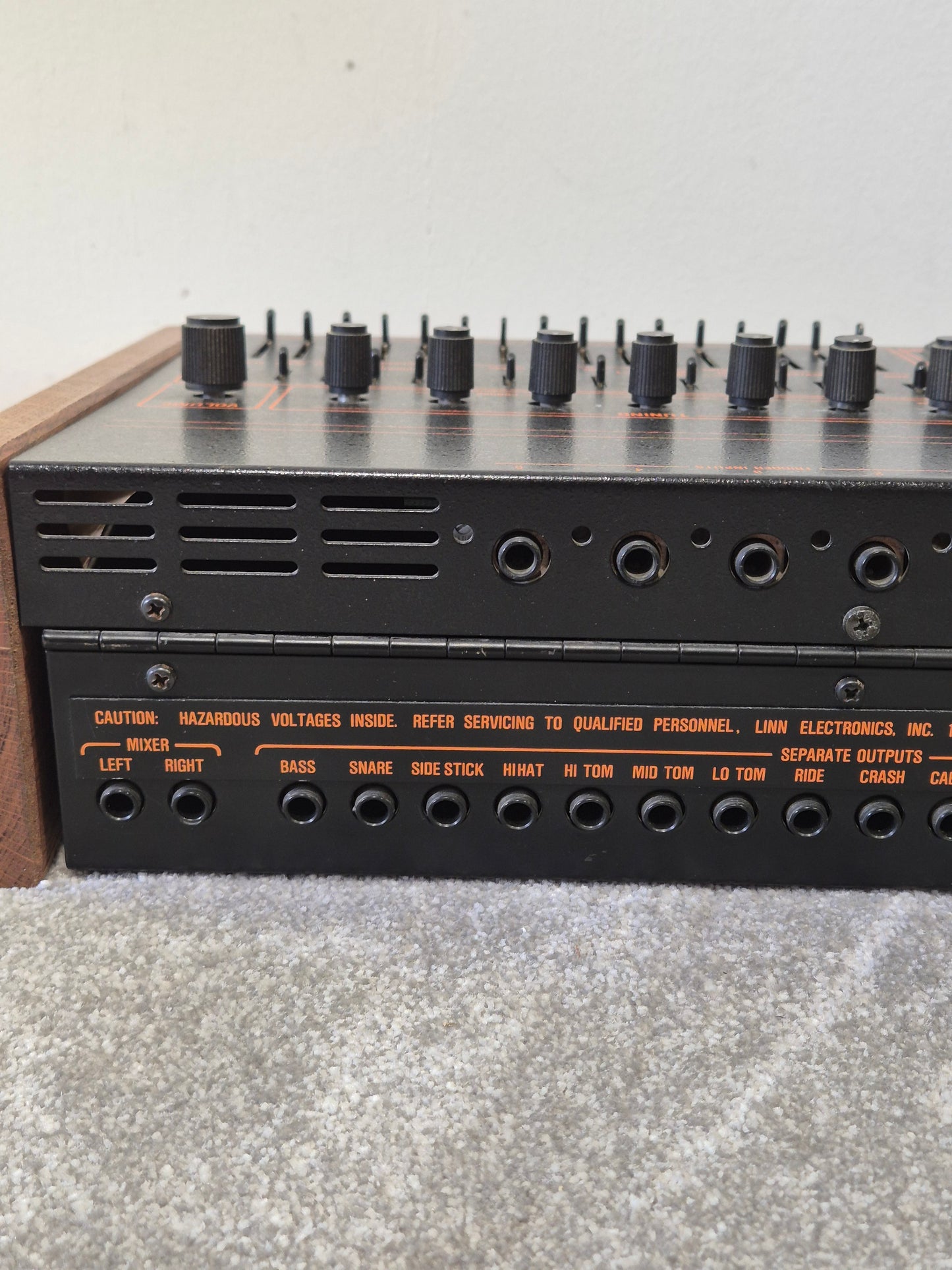 LM2 Linndrum Machine - Extremely Rare Drum Sounds Machine - Very Good