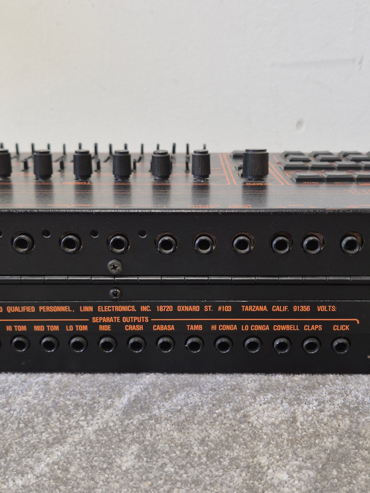LM2 Linndrum Machine - Extremely Rare Drum Sounds Machine - Very Good