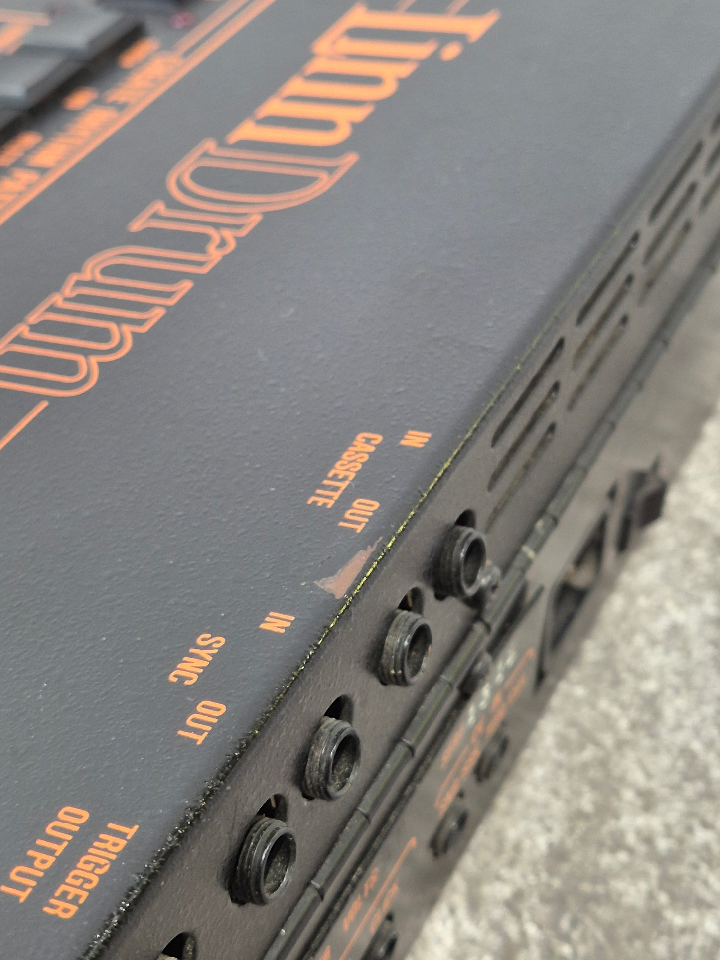 LM2 Linndrum Machine - Extremely Rare Drum Sounds Machine - Very Good