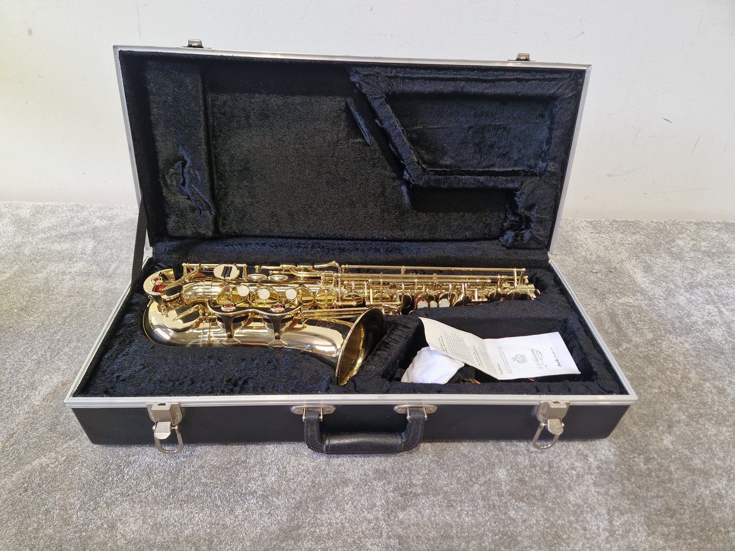 Amati AAS23 Alto Saxophone - Eb Key - Excellent w/ Hard Case & Strap
