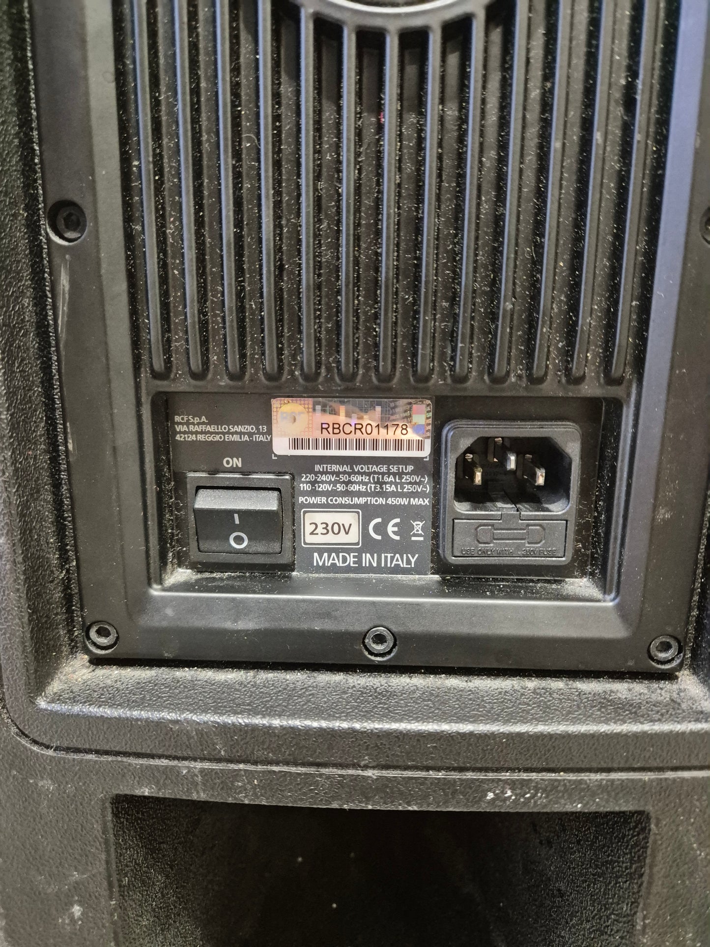 RCF Art 312A MK4 - 800W Active PA Speaker - Very Good