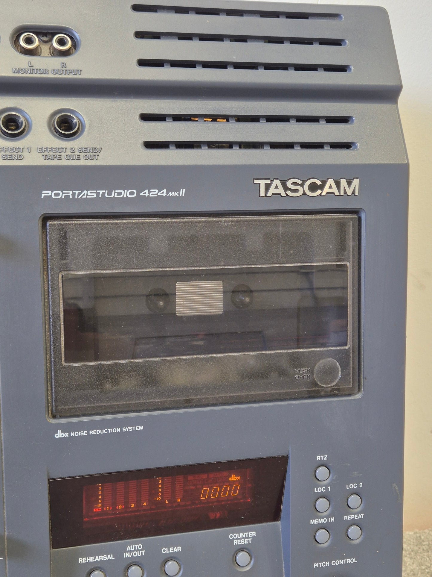 Tascam PortaStudio 424 MK2 - 4-Track Cassette Recorder - Very Good w/ Original Box