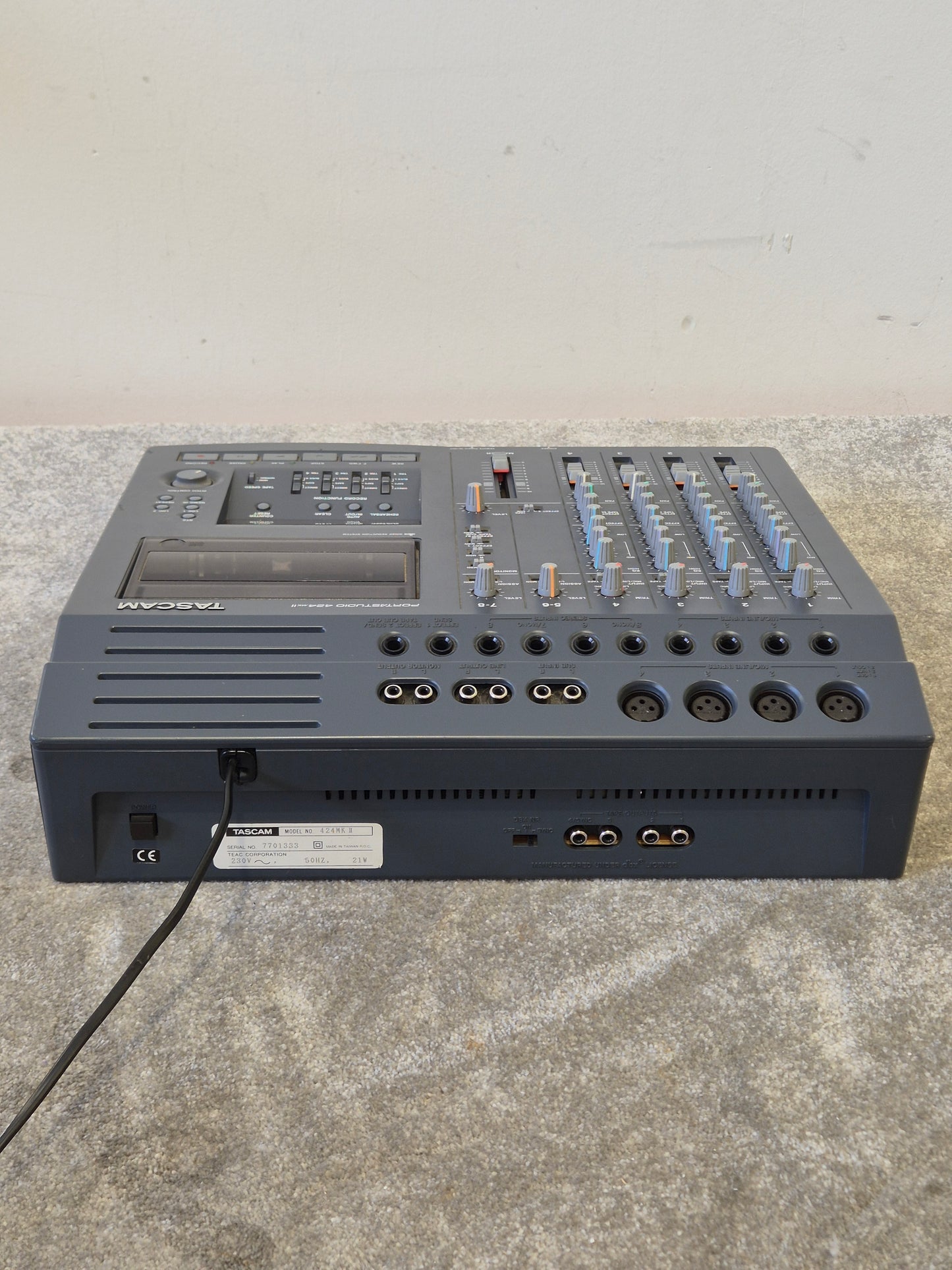 Tascam PortaStudio 424 MK2 - 4-Track Cassette Recorder - Very Good w/ Original Box