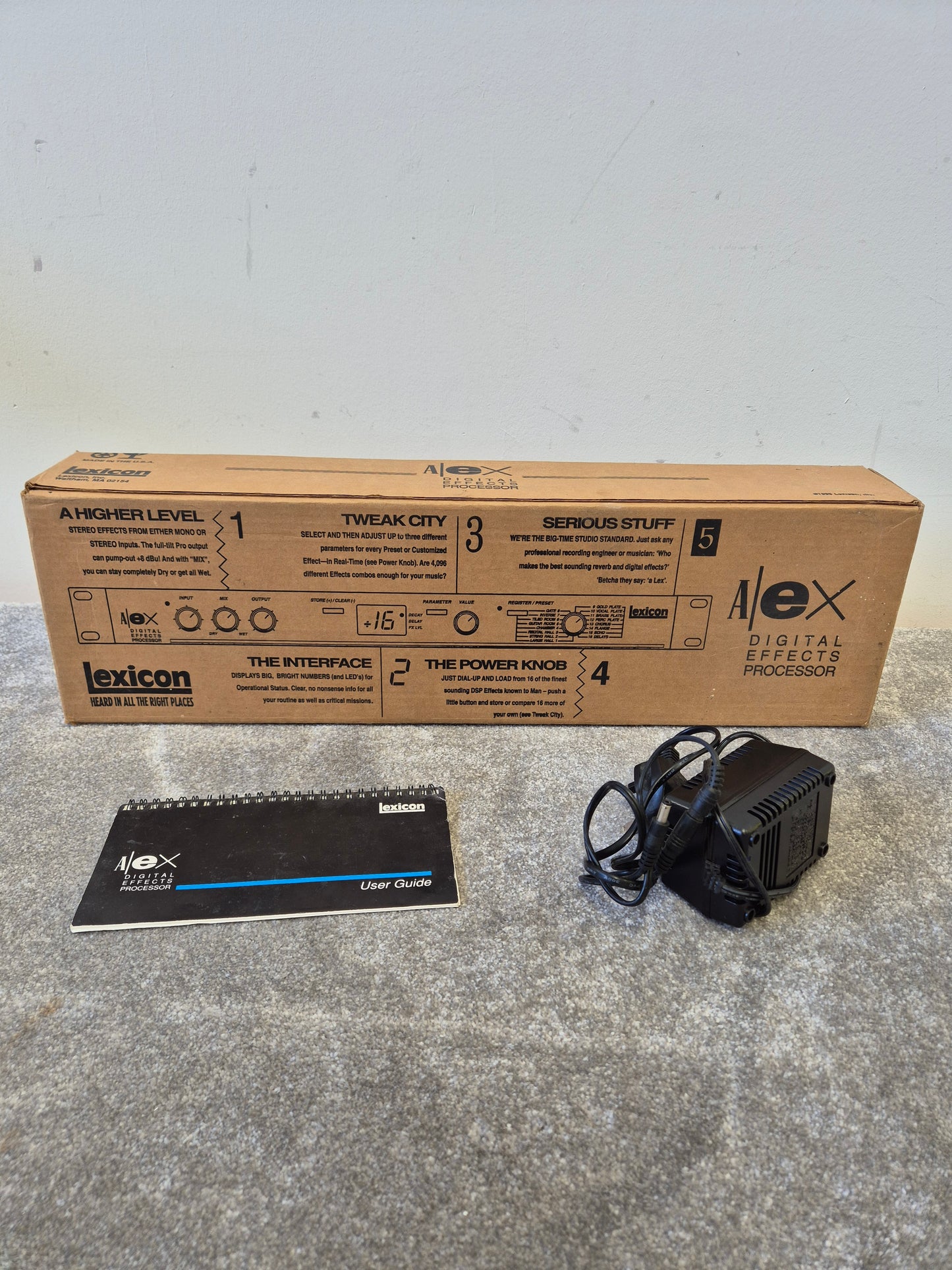 Lexicon Alex - Digital Effect Processor - Excellent w/ Original Box