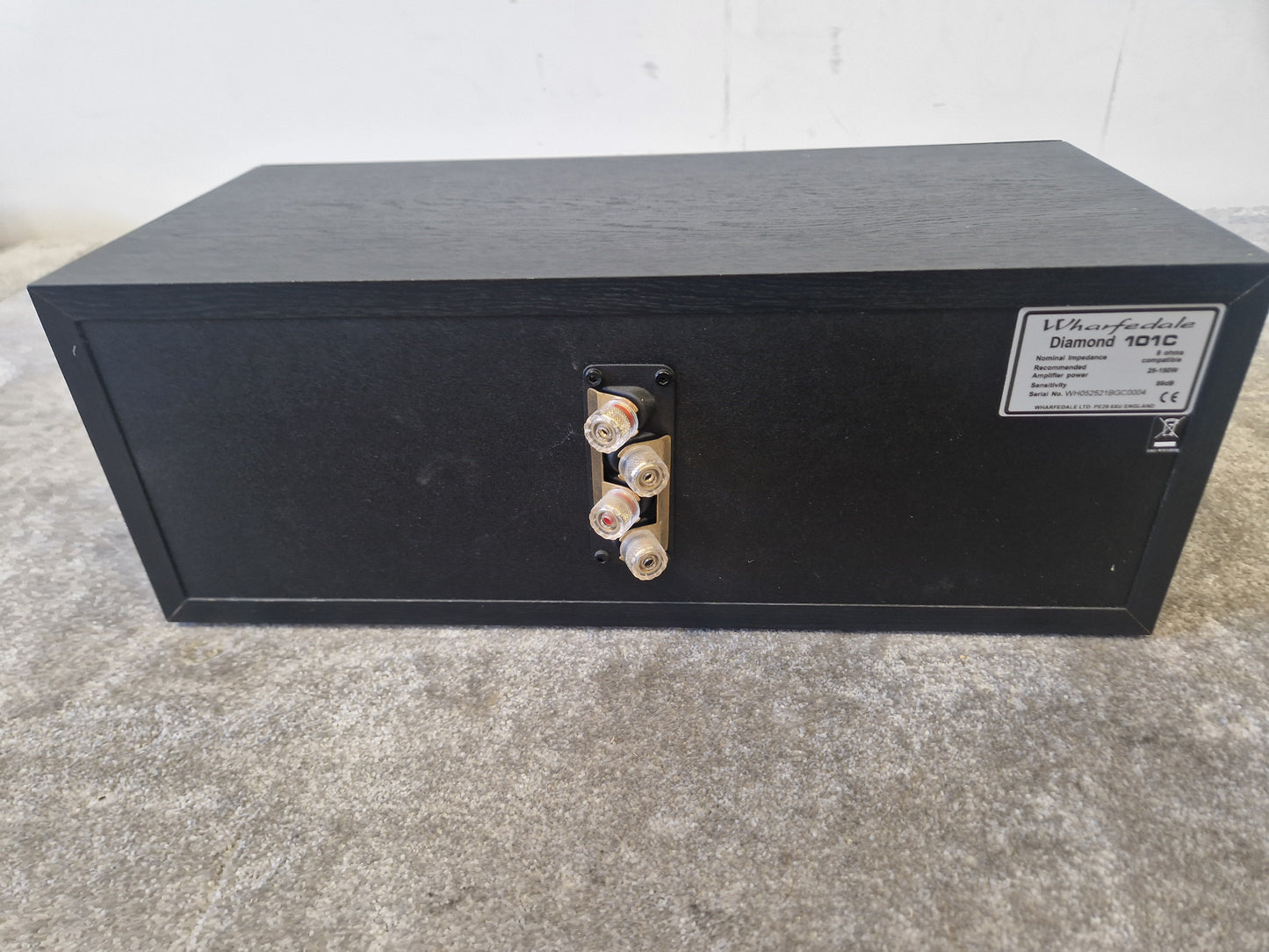 Wharfedale Diamond 101C Centre Channel Speaker - High-Fidelity Audio, Compact Design - Excellent