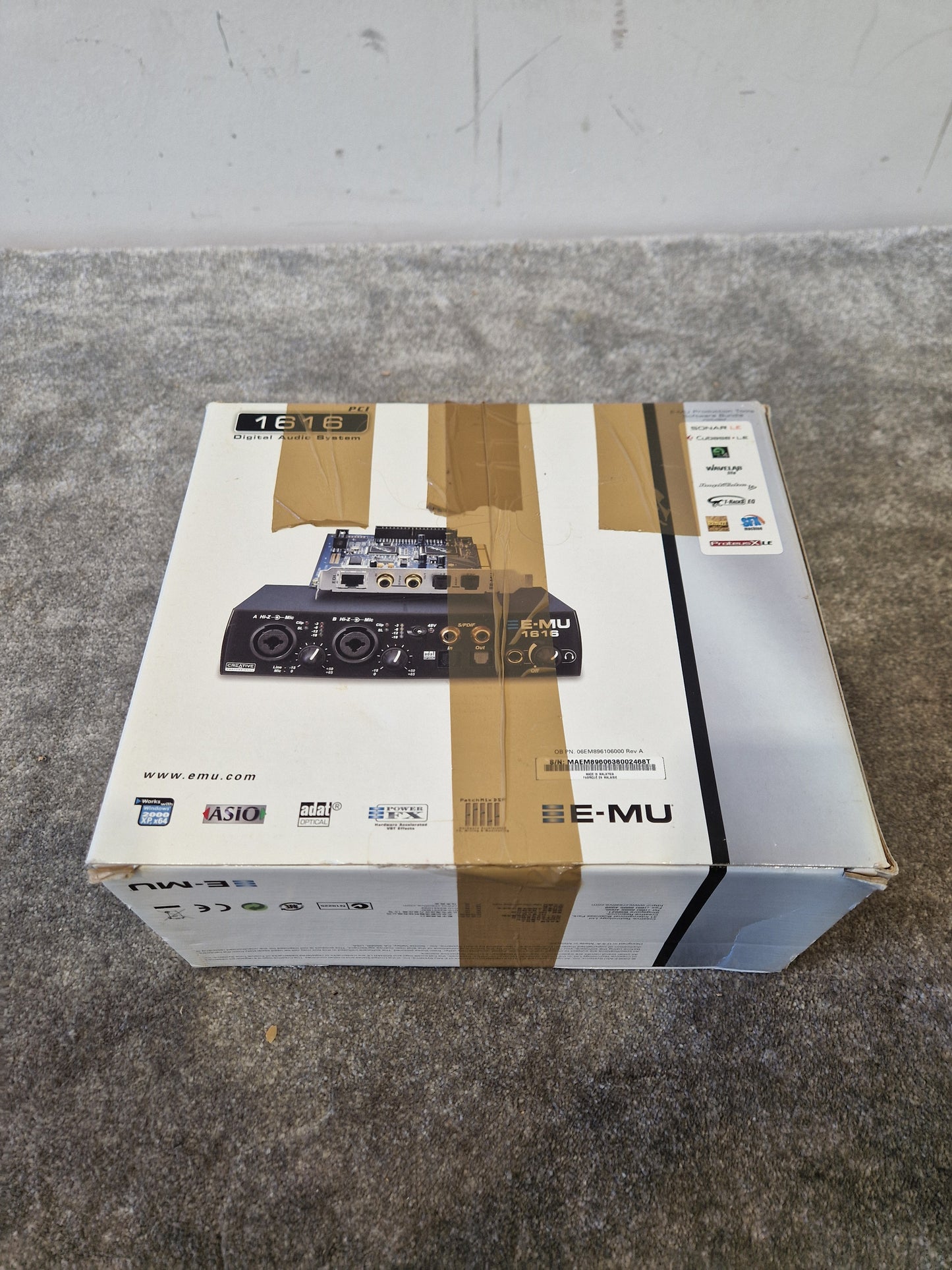 E-MU 1616 - 24-bit/192kHz Audio Interface - Excellent w/ Original Box & Power Supply & Manuals