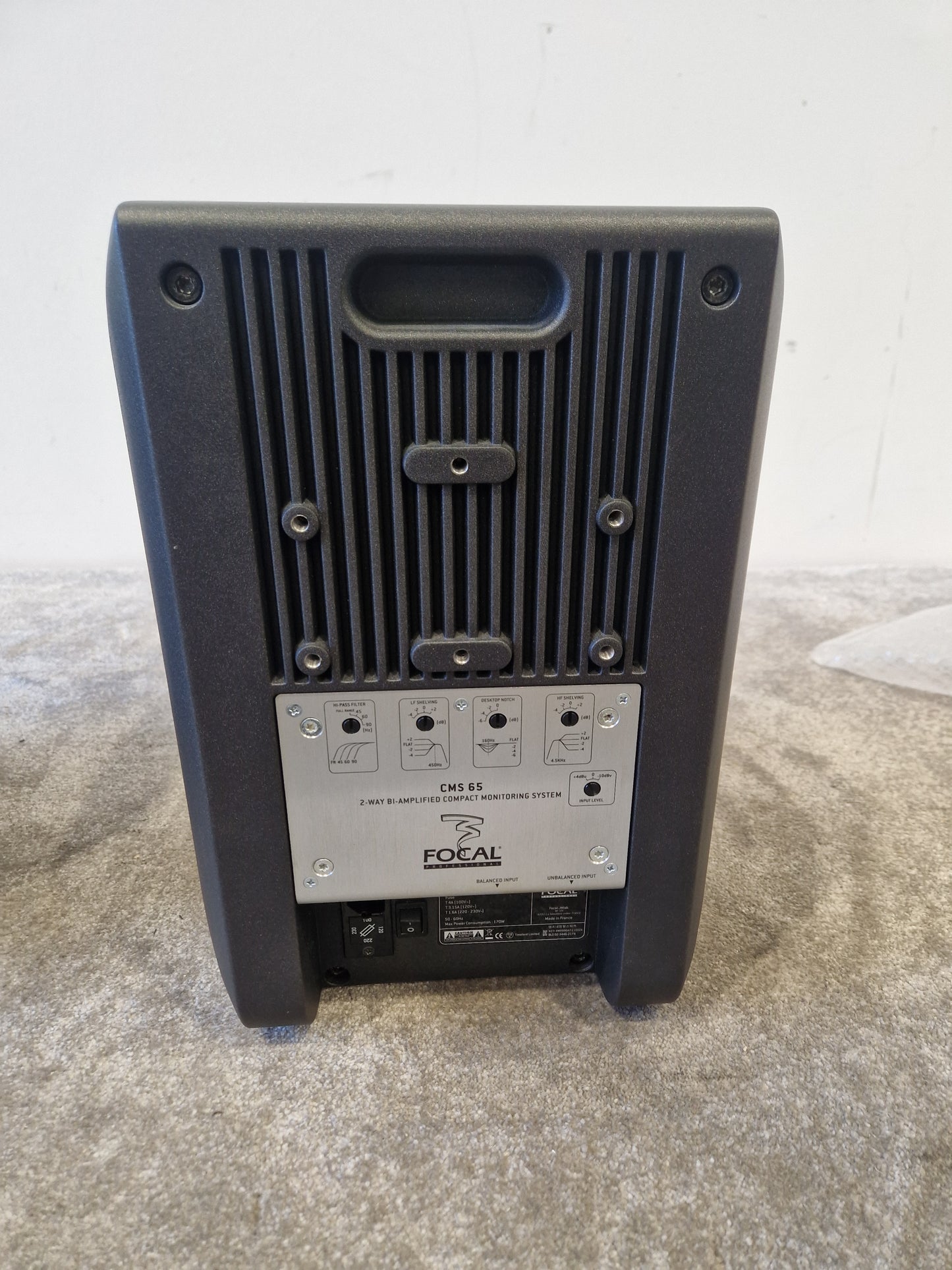 Pair of Focal CMS65 Speakers - 6.5" Woofer, 1" Tweeter - Very Good