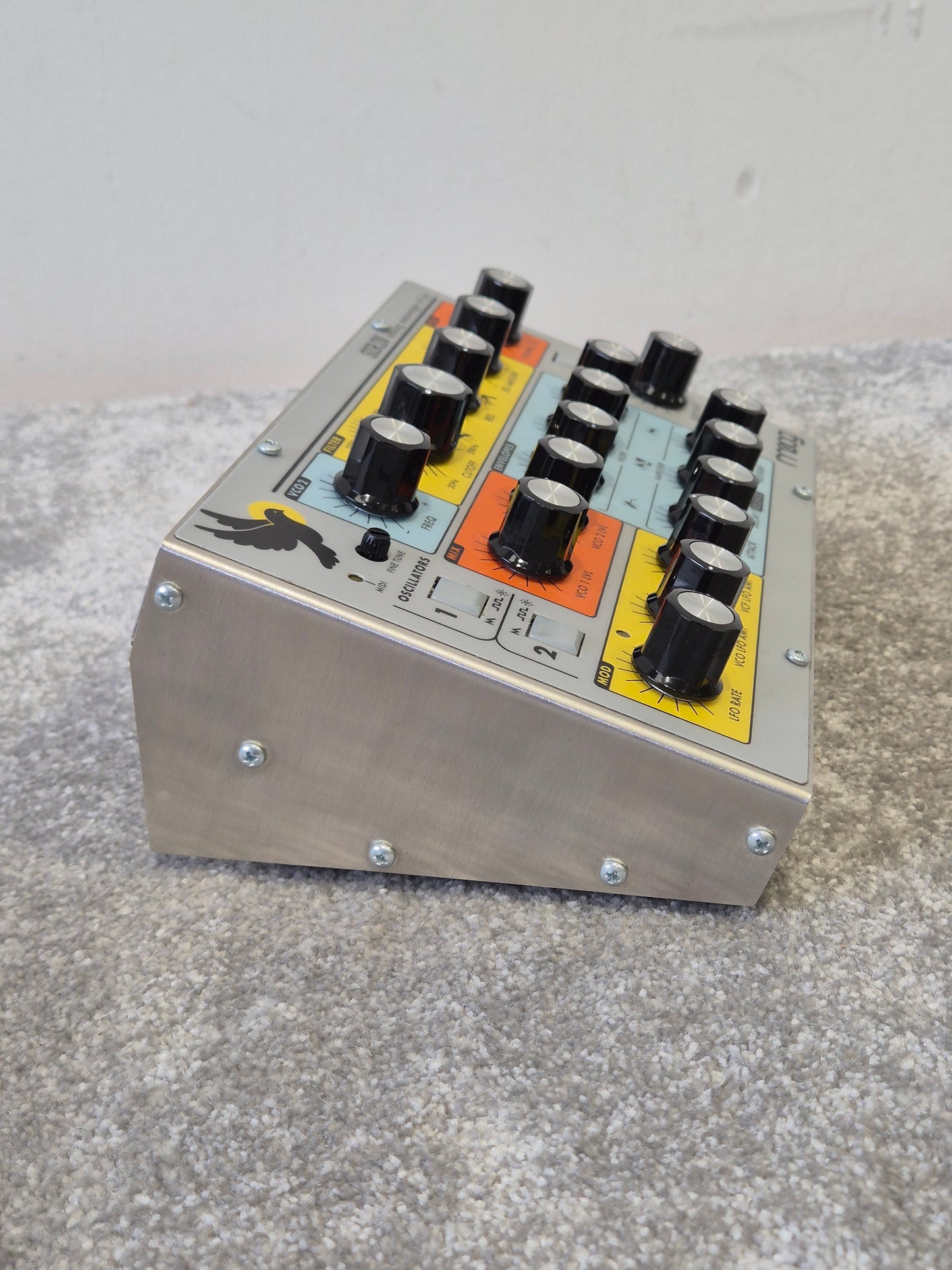 Moog Sirin - 8-Voice Analog Synthesizer - Excellent w/ Power Supply & Manuals