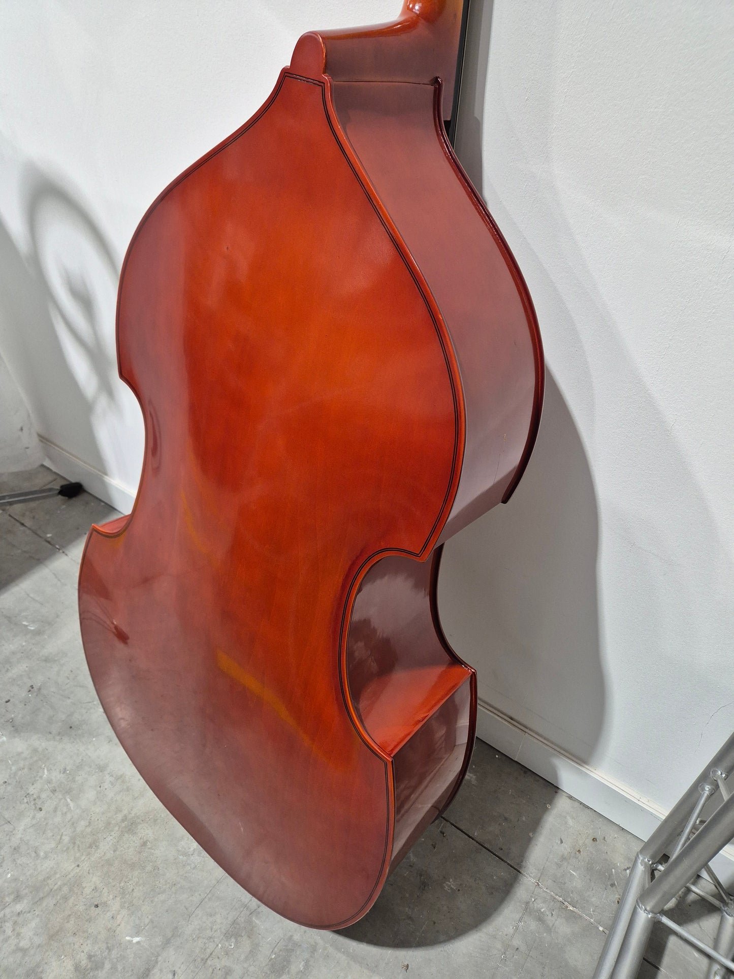 GEAR4MUSIC - 3/4 Jazz Double Bass - Rich Tone - Excellent w/ Hard Case