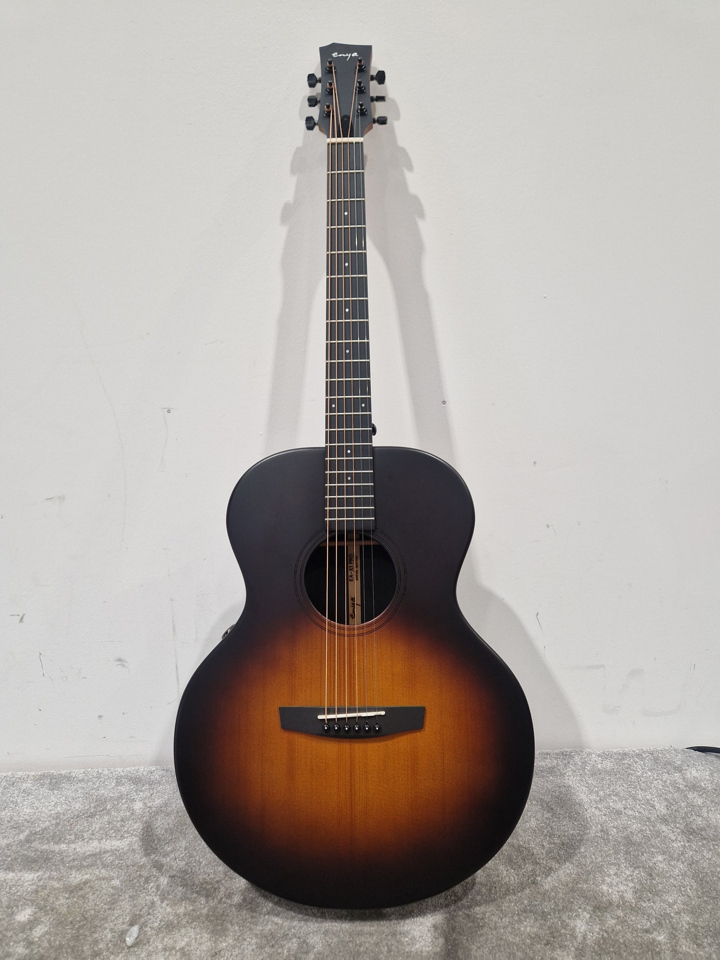 Enya EGA-X1 Pro Natural - Carbon Fiber Construction, 24.8" Scale Length - Excellent w/ Manuals & Soft Case