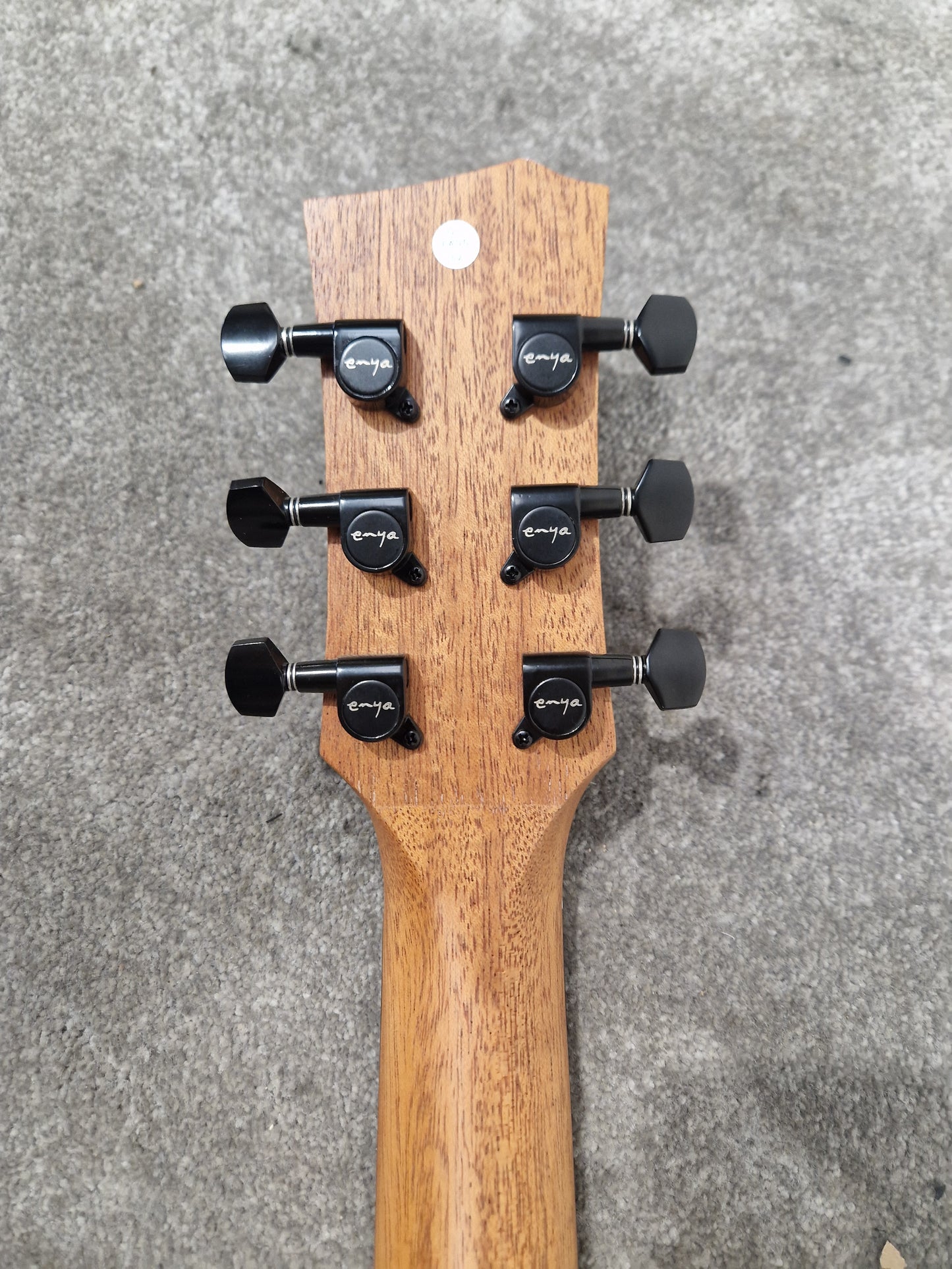 Enya EGA-X1 Pro Natural - Carbon Fiber Construction, 24.8" Scale Length - Excellent w/ Manuals & Soft Case