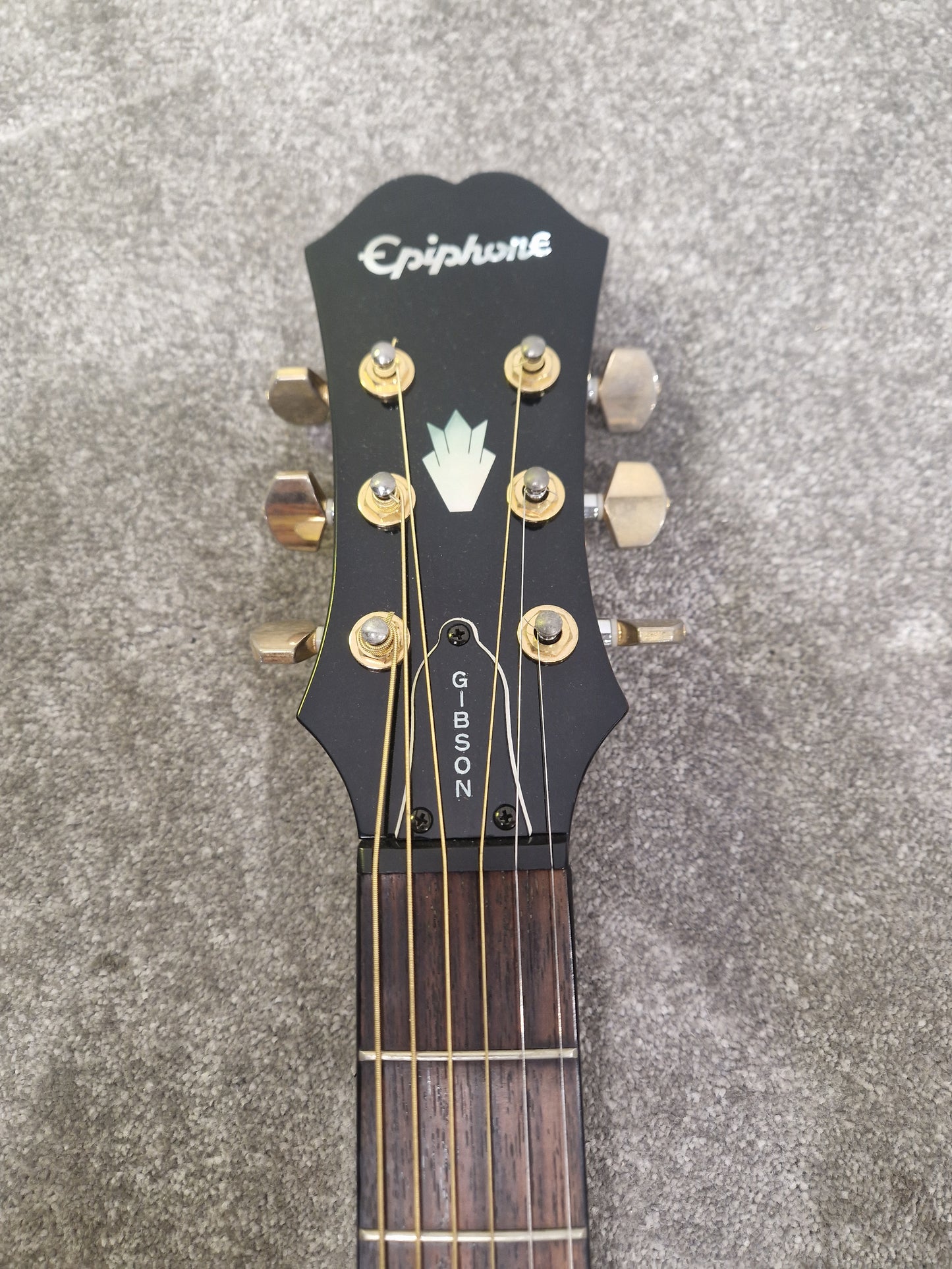 Epiphone PR-5E/V (Korea) - Solid body Electric Guitar, Mahogany Body - Excellent
