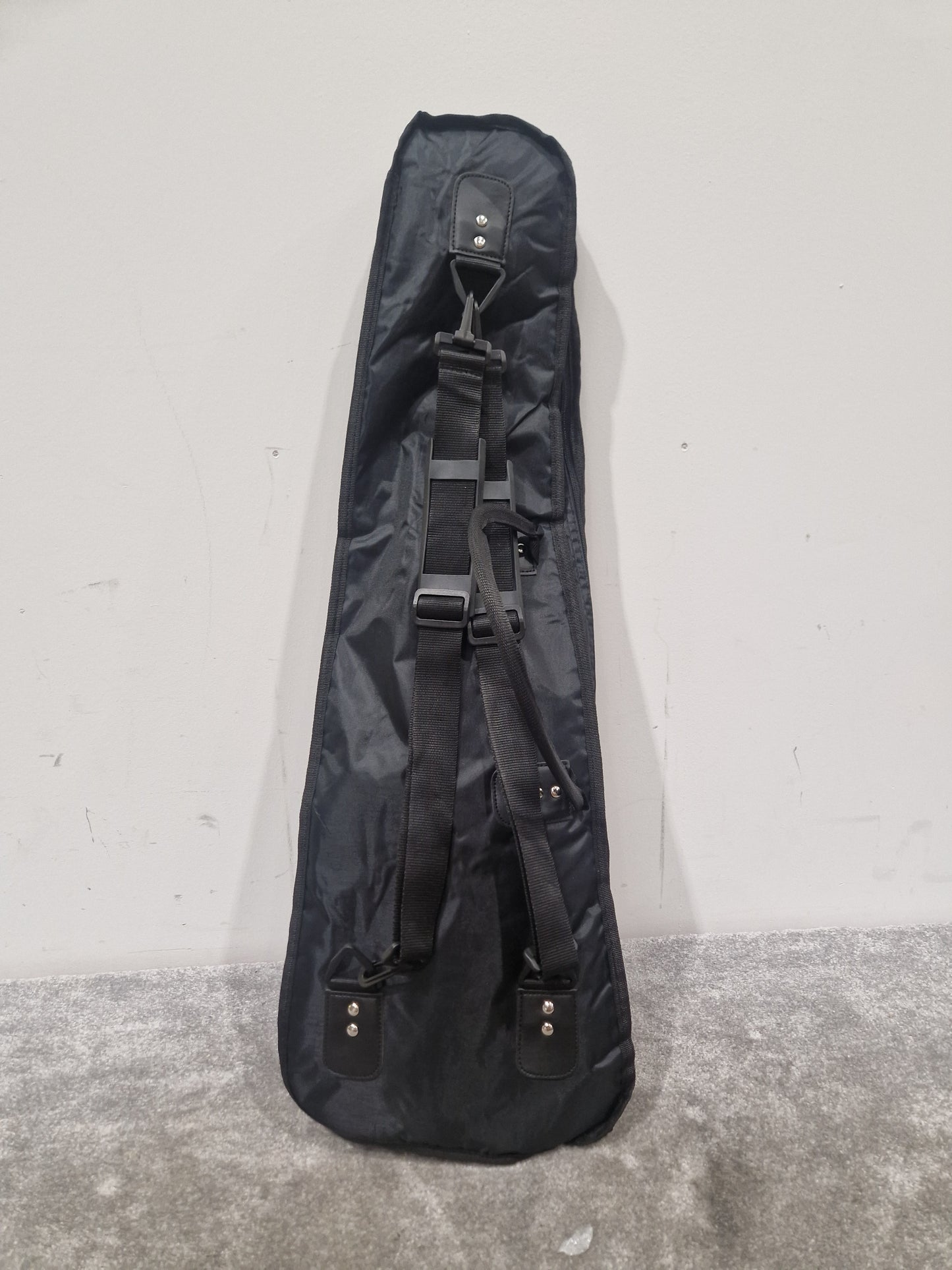 Pignose Electric Travel Guitar - Compact Design, Solid Tone - Excellent w/ Soft Case & Pink Guitar strap