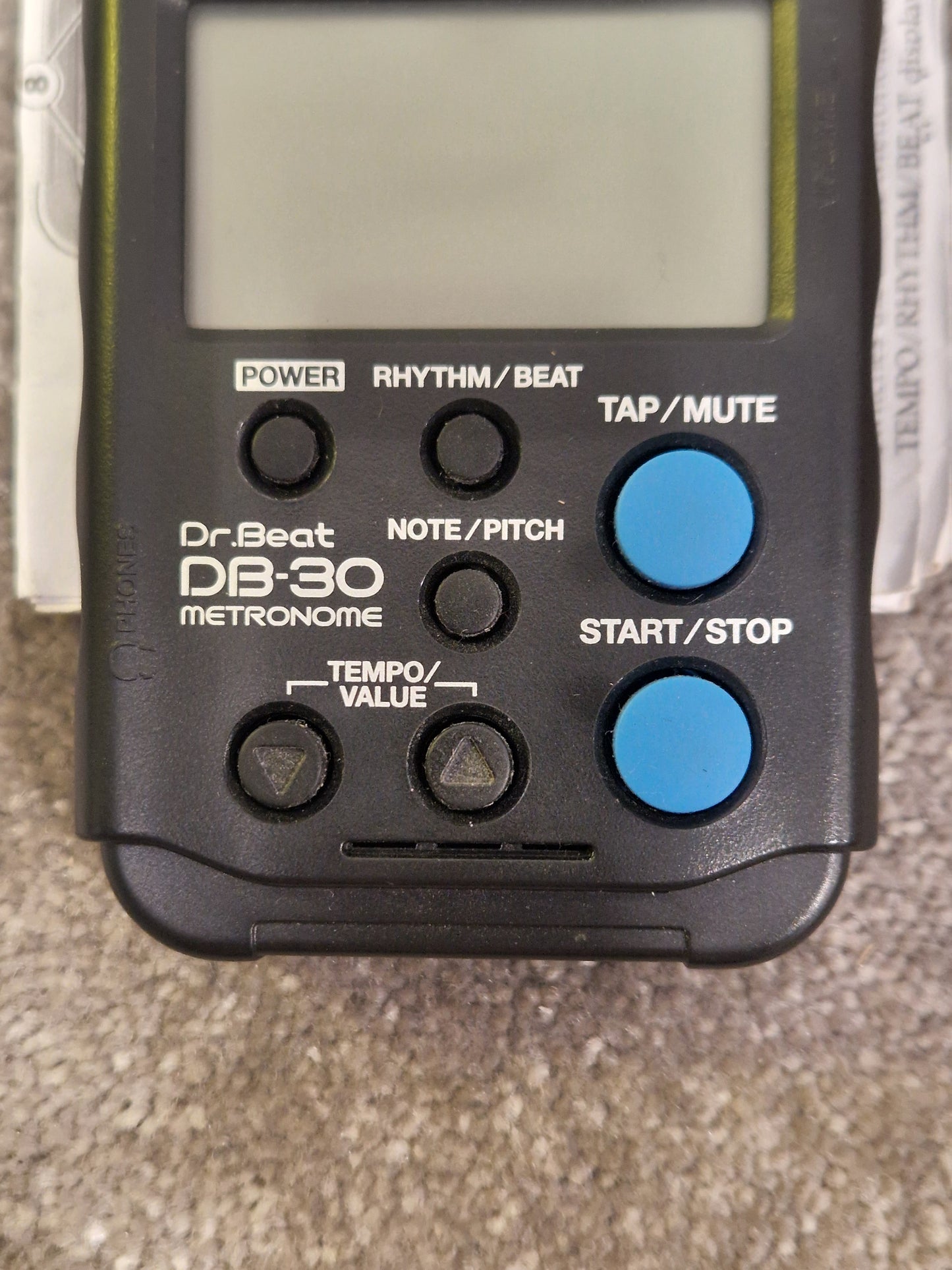 Boss DB30 Metronome - Metronome & Rhythm Trainer - Very Good w/ Manuals