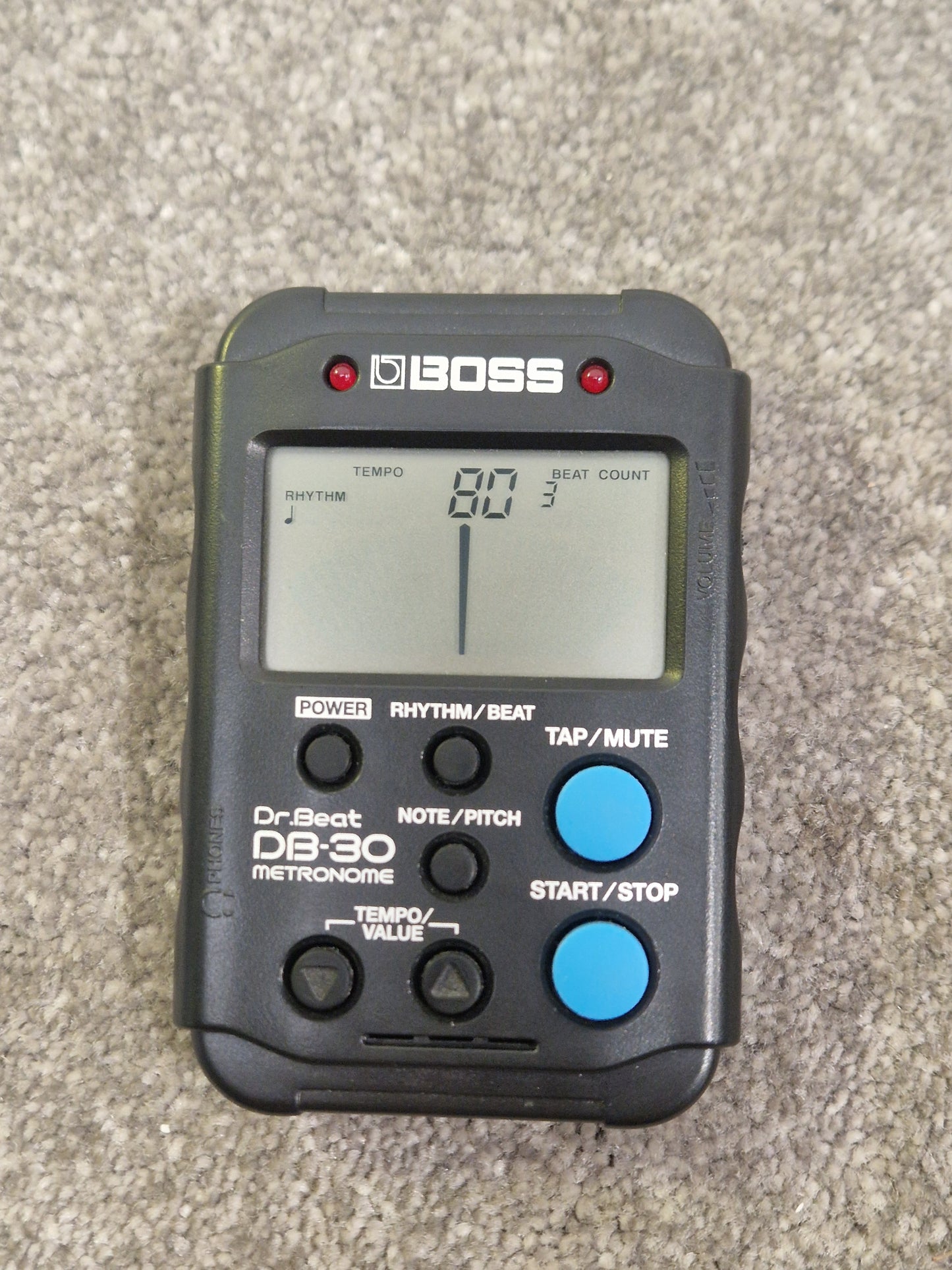 Boss DB30 Metronome - Metronome & Rhythm Trainer - Very Good w/ Manuals