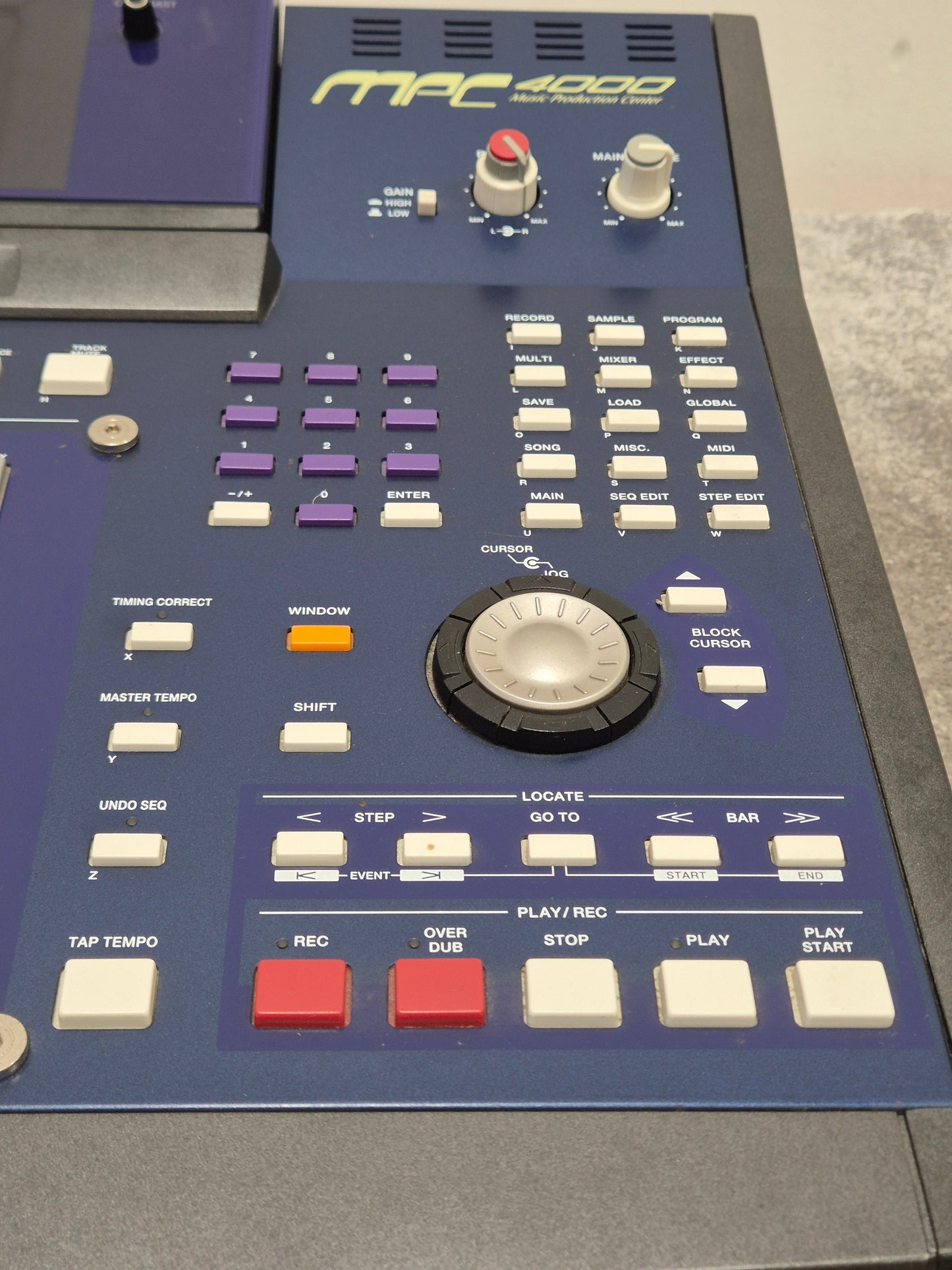 Akai MPC4000 - Music Production Centre Blue - Excellent
