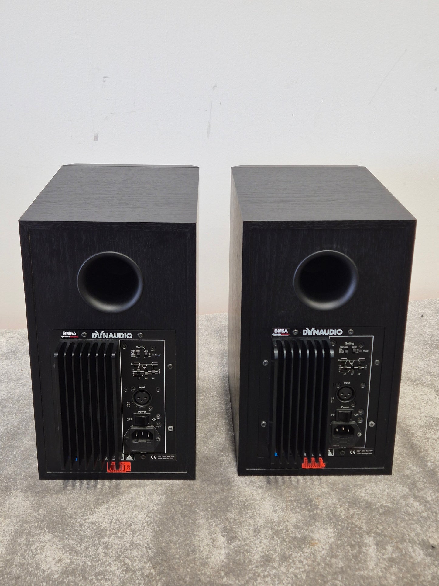 Dynaudio BM5A, Pair - 75W Bi-Amplified Studio Monitors - Excellent