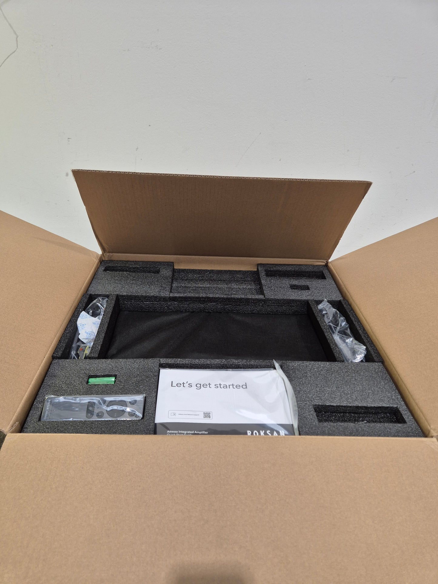 Roksan Attessa Integrated Amplifier - 100W per Channel, Phono Stage - New Open Box