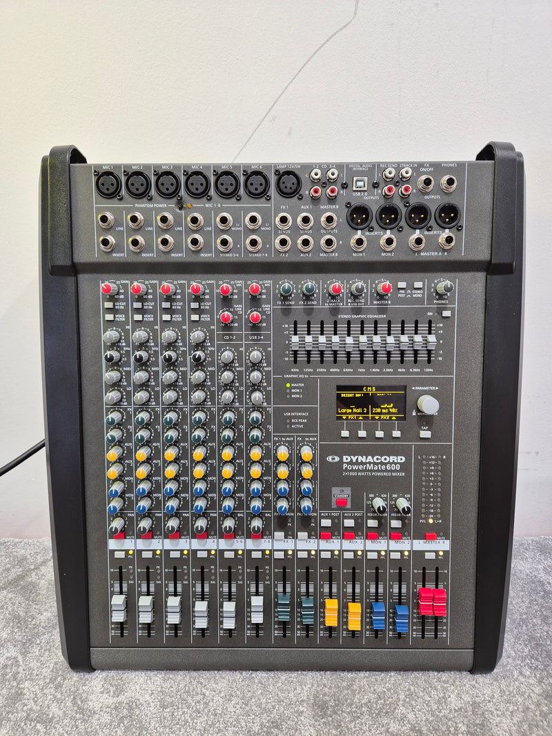 Dynacord Power Mate PM600 - 6 Channels Compact Mixer - Excellent w/ Original Box - image 1