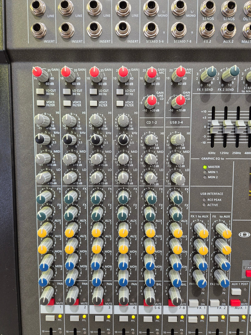 Dynacord Power Mate PM600 - 6 Channels Compact Mixer - Excellent w/ Original Box - image 2
