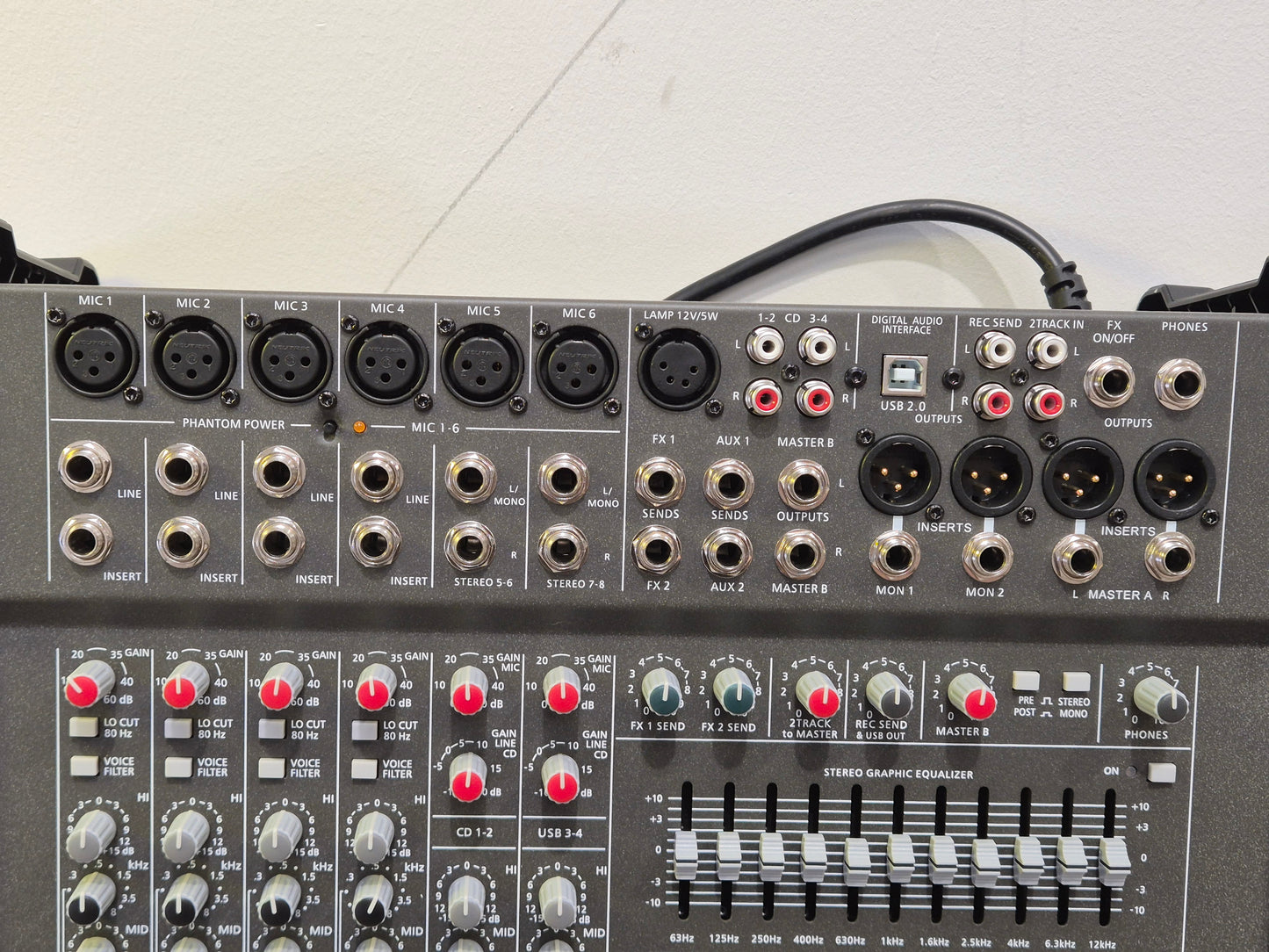 Dynacord Power Mate PM600 - 6 Channels Compact Mixer - Excellent w/ Original Box