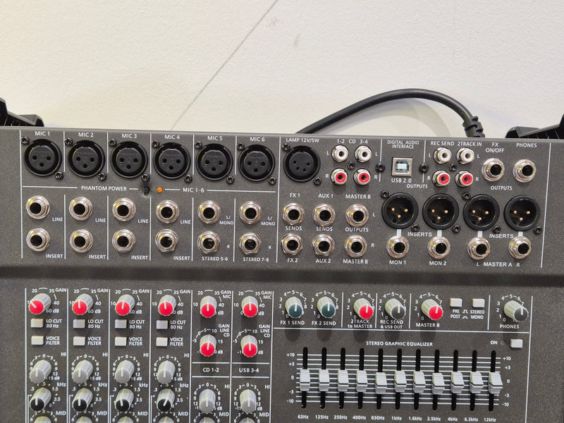 Dynacord Power Mate PM600 - 6 Channels Compact Mixer - Excellent w/ Original Box - image 4