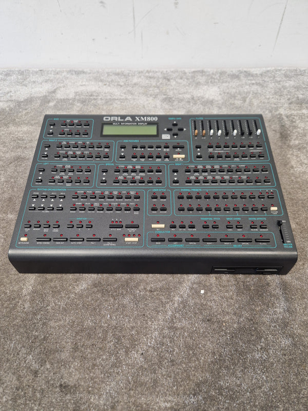 Orla XM800 orchestra module - 800 Sounds, 240 Styles - Excellent w/ Power Supply & Soft Case