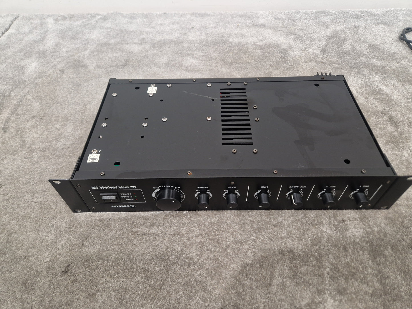 Adastra A60 - 60W Mixer Amplifier, Compact Design - Good