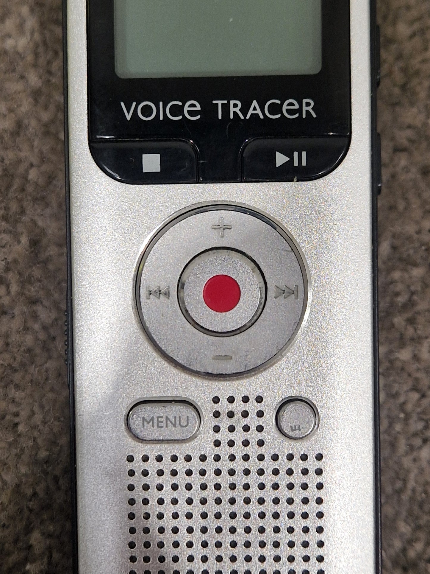 Phillips Voice Tracer - High-Quality Audio Recording, Compact Design - Excellent w/ Power Supply