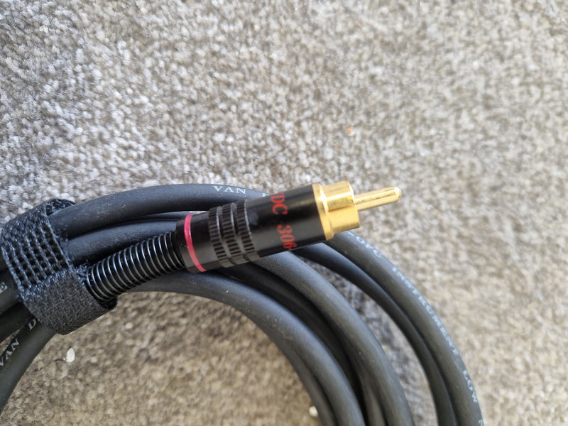 8ft Van Damme Lc-ofc Cable - High Purity Oxygen Free Copper - Excellent - image 2