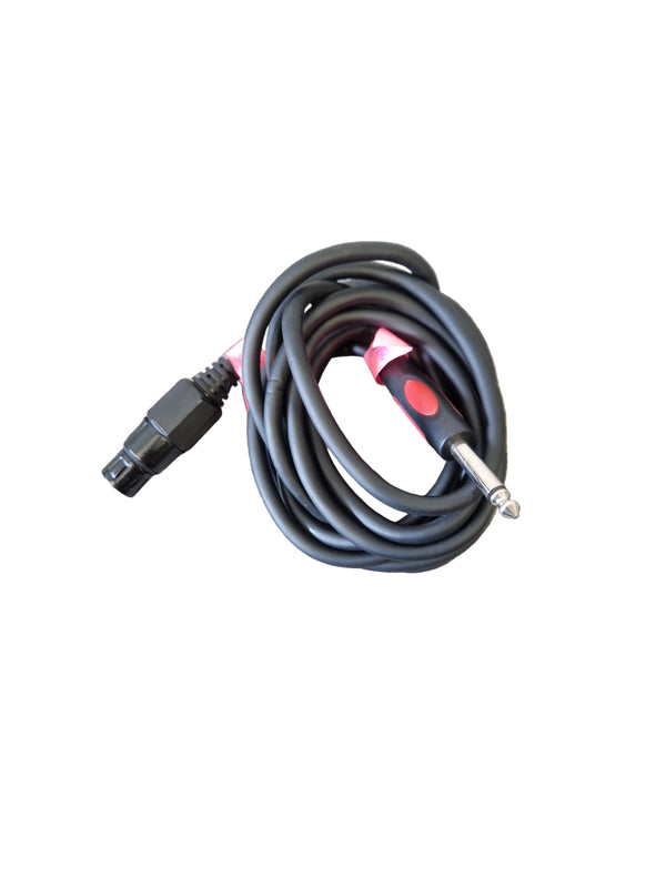 Unbranded 1/4" TS TO Female XLR - 5-Foot Length, Easy Connectivity - Excellent