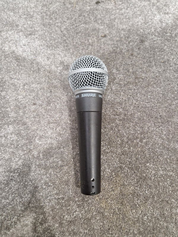Shure SM58 Dynamic Vocal Microphone - Cardioid, Legendary Sound - Very Good w/ Original Box & Manuals
