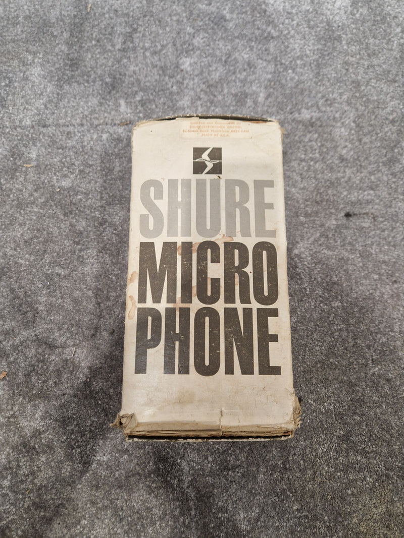 Shure Unidyne B - Vintage Dynamic Microphone - Good w/ Original Box - image 8