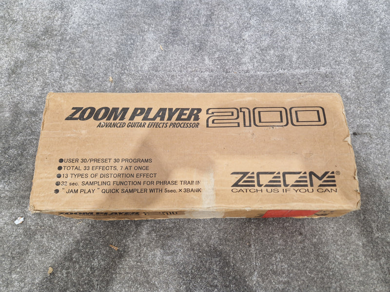 Zoom 2100 Effects Pedal - Multi-Effects, 24-bit Processing - Very Good w/ Original Box & Power Supply & Manuals - image 10