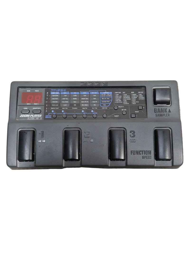 Zoom 2100 Effects Pedal - Multi-Effects, 24-bit Processing - Very Good w/ Original Box & Power Supply & Manuals - image 1
