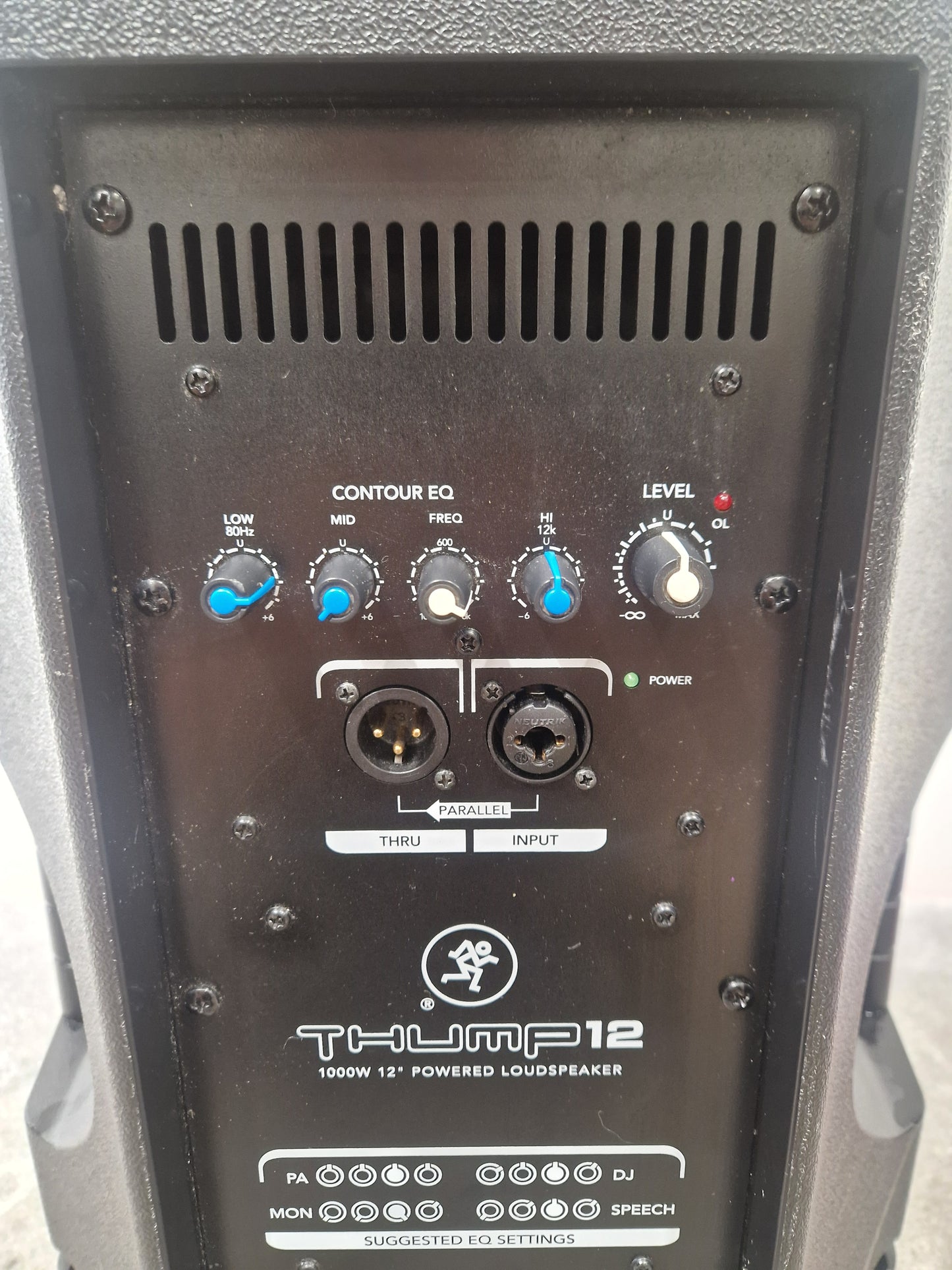 Mackie Thump 12 - 12" Powered Speaker, 1000W - Excellent w/ Power Supply