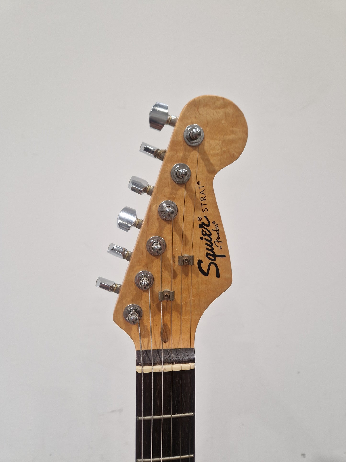Fender Squier Strat - Electric Guitar, Maple Neck - Very Good w/ Fender Soft Case