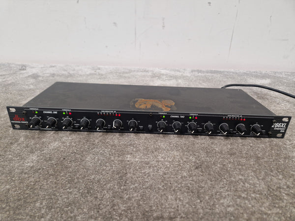 Dbx 266xl Compressor - Dual Channel, Stereo Coupling - Fair