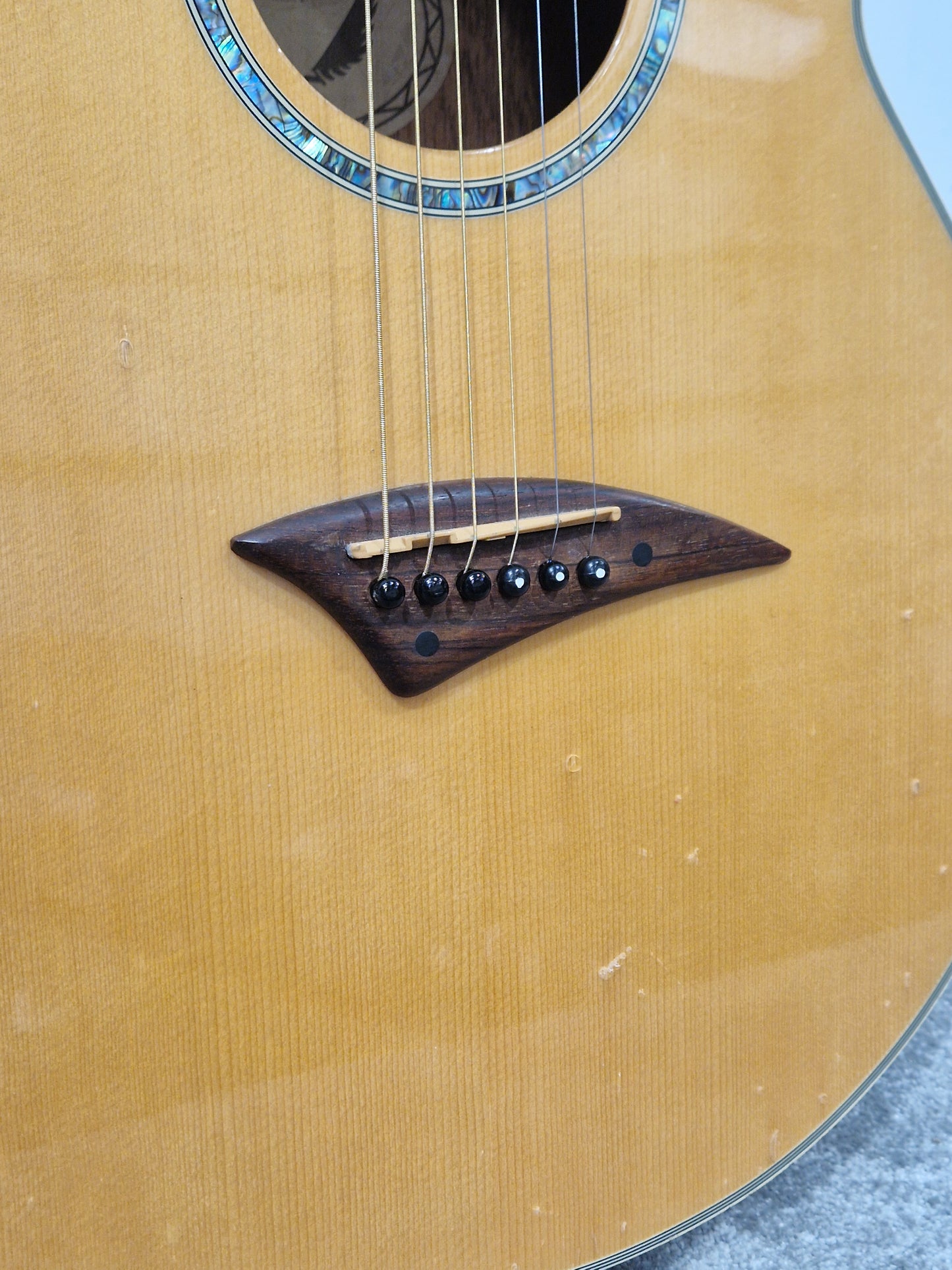 Dean Performer E GN Electro-Acoustic Guitar - Solid Body, Maple Neck - Spares or Repair