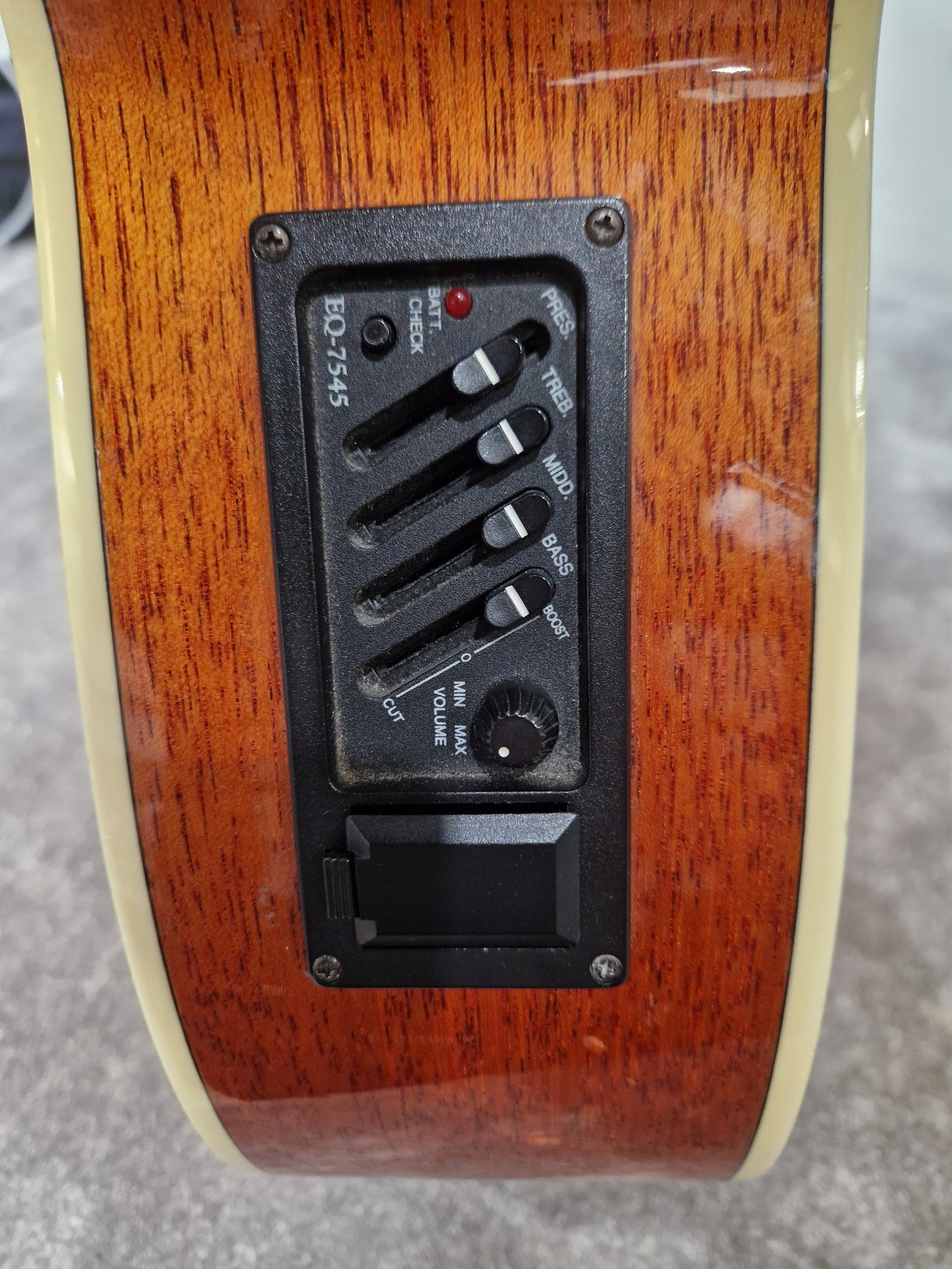 Dean Performer E GN Electro-Acoustic Guitar - Solid Body, Maple Neck - Spares or Repair