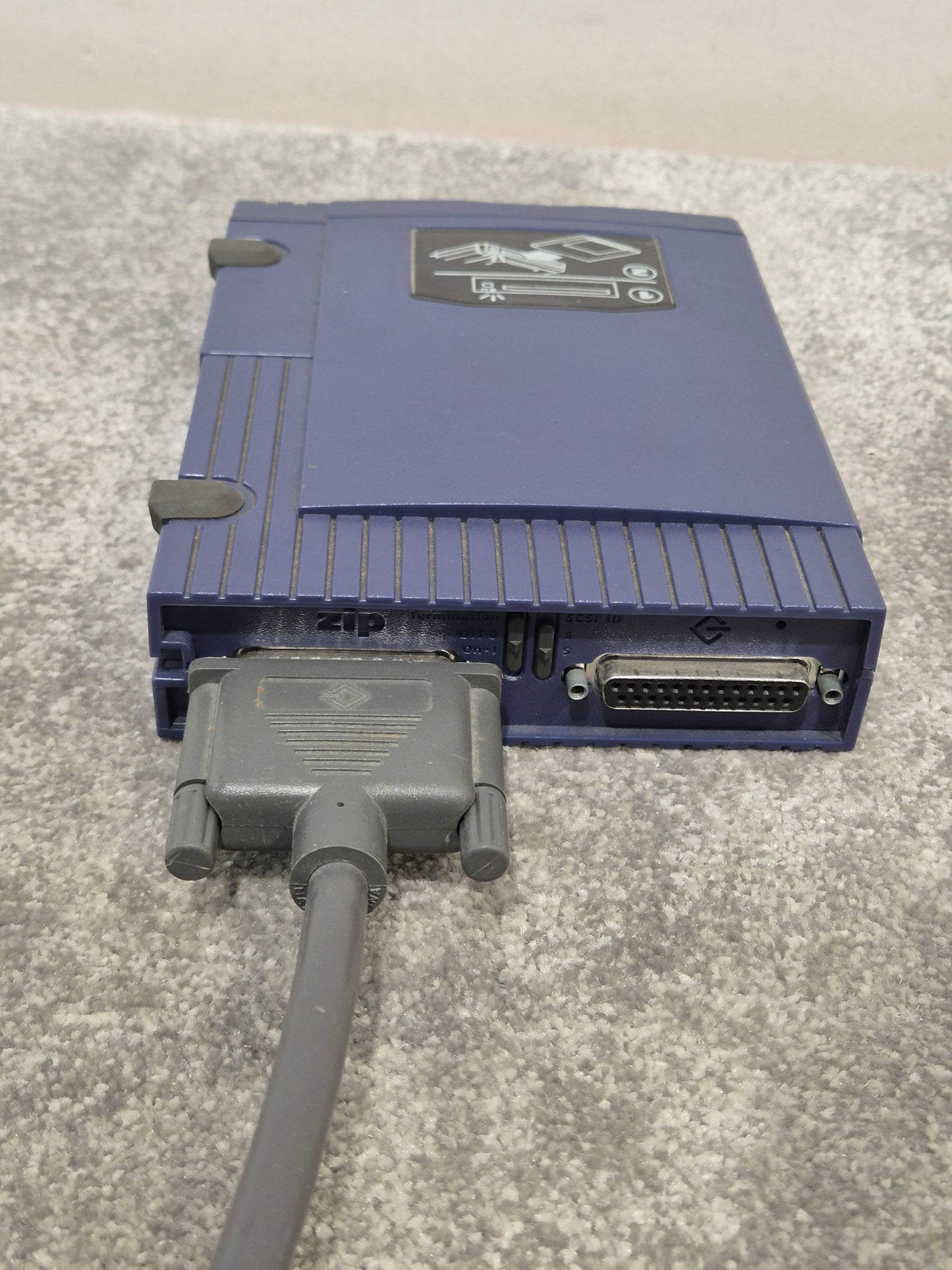 Iomega ZIP 250 and ZIP 100 - External Hard Drive - Spares or Repair w/ Parallel Cable